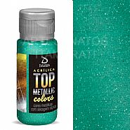 Detalhes do produto Tinta Top Metallic Colors 223 Verde Turquesa